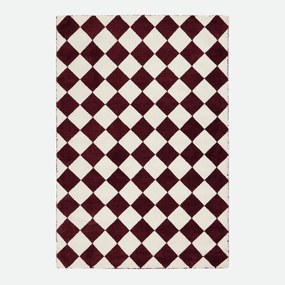 Vloerkleed met ruitmotief, BLOVA