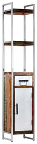 vidaXL Hoge kast 40x30x180 cm massief gerecycled hout