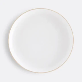 Set van 6 platte borden, in mat aardewerk, Nordik