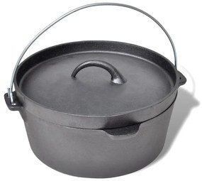 vidaXL Braadpan 4,2 L inclusief accessoires
