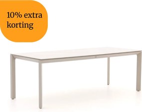 + 10% kassakorting | Tuin eettafel Bellagio  | Rechthoekig  | Tuintafel Sintered stone | 220x90cm | 6 personen | Kees Smit Tuinmeubelen