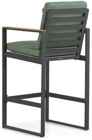 Barstoel Aluminium Grijs-antraciet Lifestyle Garden Furniture Faro