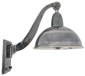 Wandlamp Halifax Antiek Zilver