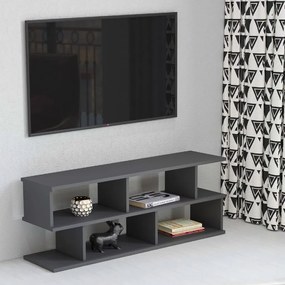 Homemania Tv-meubel Su 120x29,6x45 cm antraciet