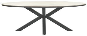 Garden Impressions Tulli tuintafel 220x115 cm - licht bruin