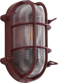 Buiten wandlamp donker rood IP44 - Noutica