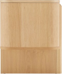 Eiken Tv-meubel Scandinavisch 200 Cm - 200x42x50cm.