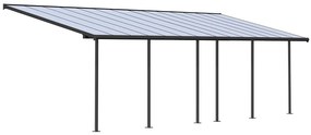 Aluminium terrasoverkapping Sierra Palram - Canopia 3 x 8,5 m grijs