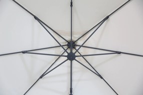 Zweefparasol  3x3m S1 (excl. voet) Taupe-naturel-bruin Camello Diego