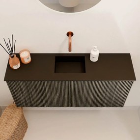 Mondiaz Joya 90cm toiletmeubel shadow met wastafel faye midden zonder kraangat urban