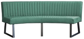 Eetkamerbank - Hengelo - geschikt voor ovale tafel 200 cm - stof Element turquoise 15