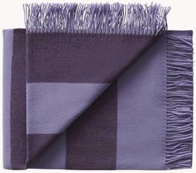 Wollen plaid The Polychrome met franjes