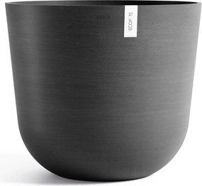 Ecopots bloempot Oslo 65 - Rond - Dark Grey - Diameter 65 x H56,6 cm
