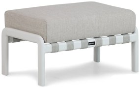 Stoel en Bank Loungeset 5 personen Aluminium/rope Wit  Coco Avellino
