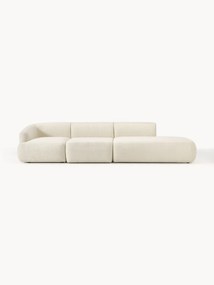 Modulaire teddy chaise longue Sofia (4-zits)