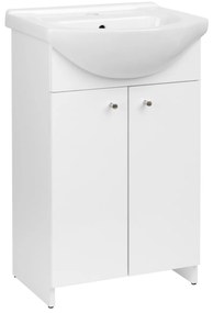 Plazan Basic badkamermeubel 50cm wit