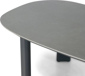 Tuinset 6 personen 240 cm Aluminium/rope Grijs Coco Antoni/Weave