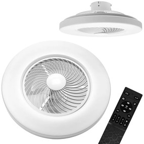 Lamp met ventilator APP1551-C WHITE windmolen