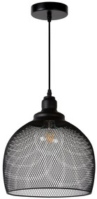 Lucide Mesh hanglamp 28cm 1x E27 zwart