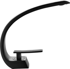 Mexen Lupus wastafelkraan, zwart - 746200-70