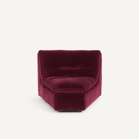 Modulaire hoek in fluweel, GIULIANO