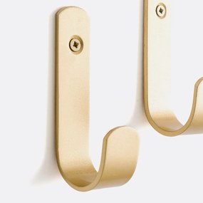 Set van 2 metalen kapstokken , Hiba