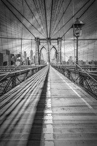 Foto NEW YORK CITY Brooklyn Bridge, Melanie Viola, (26.7 x 40 cm)