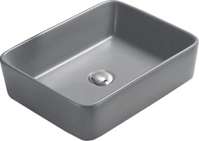 Mexen Catia opzetwastafel 48 x 37 cm, lichtgrijs mat - 21314861