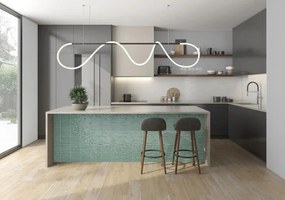 Jabo Pencil Kromo Sage mozaïektegel 35x35cm