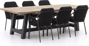 Diningset Tierra Outdoor | 6 personen teakhout | Tuinset stapelbaar | 7-delig | Kees Smit Tuinmeubelen
