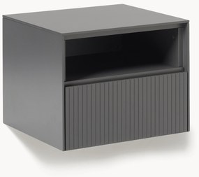 Nachtkastje Shea met geribde voorzijde