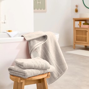 Set van 2 handdoeken in badstof 600 g/m2, Zavara