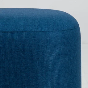 Tenzo Harry Ronde Poef Blauw