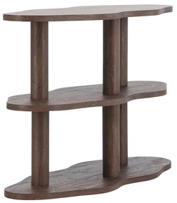 Lage Golvende Openkast Bruin - 120x45x75cm.