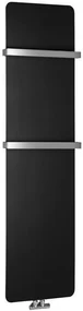 Sapho Tabella badkamerradiator 159x37cm 550W zwart mat
