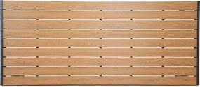 Dining Tuintafel rechthoekig 205x90 cm Grijs Creta