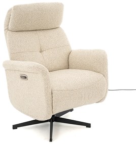 Beige Relaxfauteuil Elektrisch