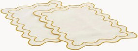 Katoenen placemats Lovis, 2-delig
