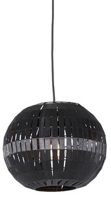 Moderne hanglamp zwart 30 cm - Zoë Modern E27 rond Binnenverlichting Lamp