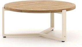 Loungetafel Apple Bee | Rond  | Tuintafel Teakhout | Ø75cm | Kees Smit Tuinmeubelen