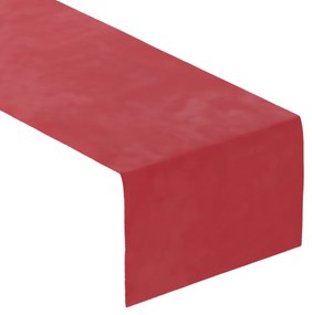 Dekoria Rechthoekige tafelloper, rood, 40 x 130 cm