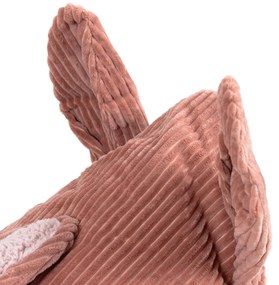 Kinder Zitzak Konijn Lounger & Kussen Set - Roze