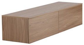 Multifunctioneel TV Meubel Walnoot - 160x45x35cm.