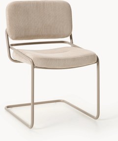 Cantilever stoel Don van corduroy