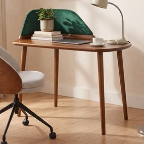 Dutchbone Finn Vintage Bureau Met Groen Fluweel - 110 X 56.5cm.