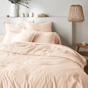 Dekbedovertrek in gewassen linnen, Linot