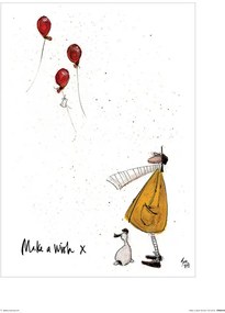 Kunstdruk Sam Toft - Make a Wish