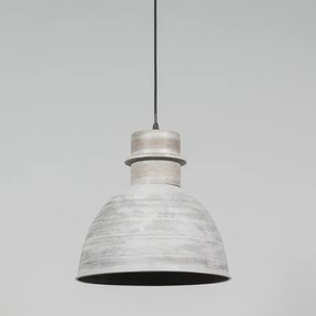 Set van 3 landelijke hanglampen grijs - Dory