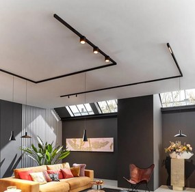 Wever&amp;Ducre -  Railverlichting Hexo Zwart / Wit / Goud Modern
