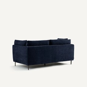 2-zits bank, chenille fluweel, Botero